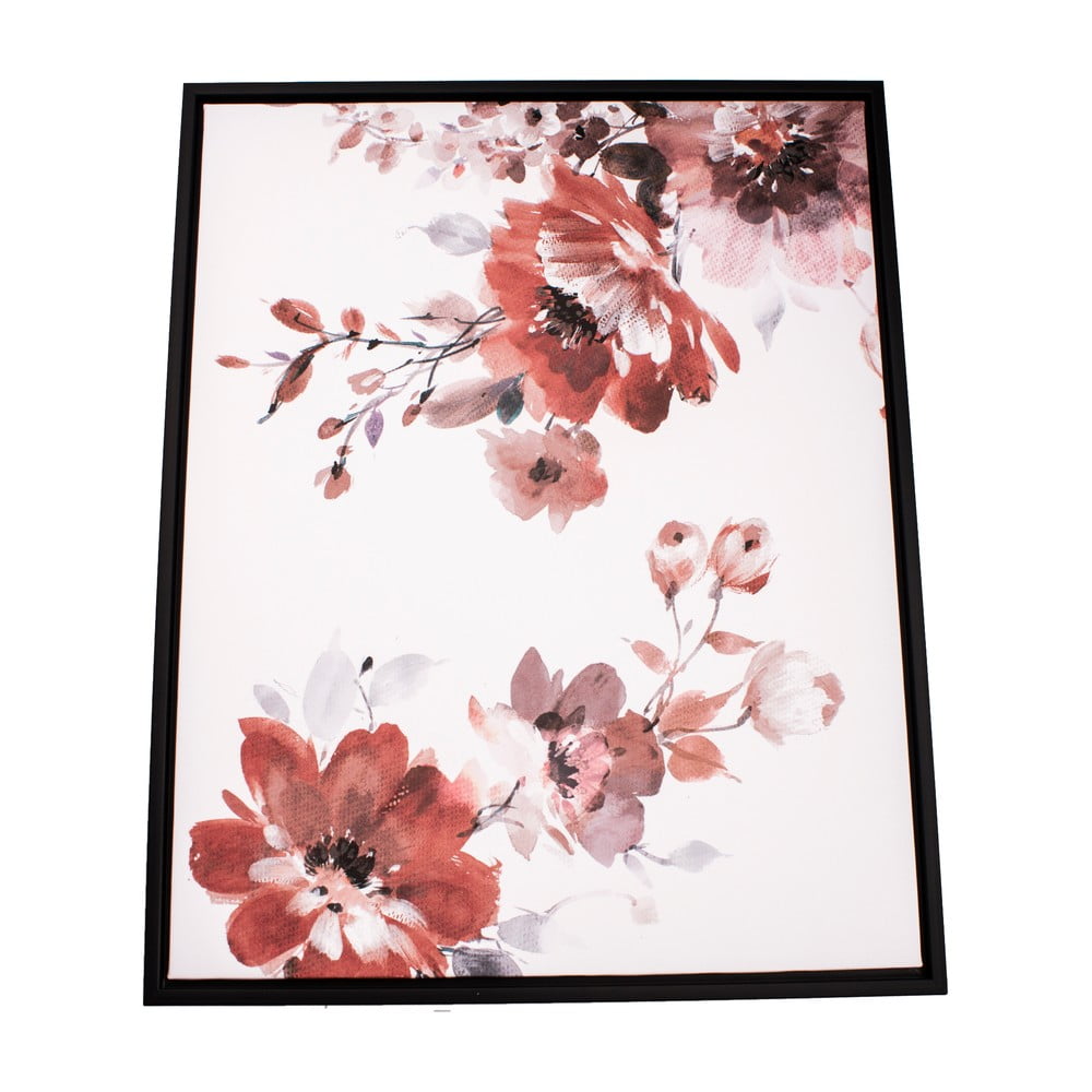 Poza Tablou de perete cu rama Dakls Bouquet, 40 x 50 cm
