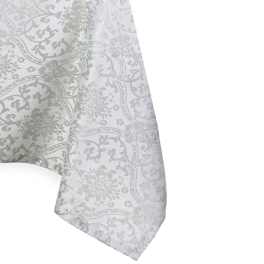 Față de masă cu model de crăciun ameliahome, 180 x 140 cm, gri