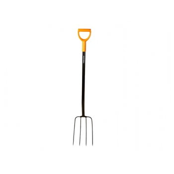 Furcă din compozit de oțel fiskars solid, negru