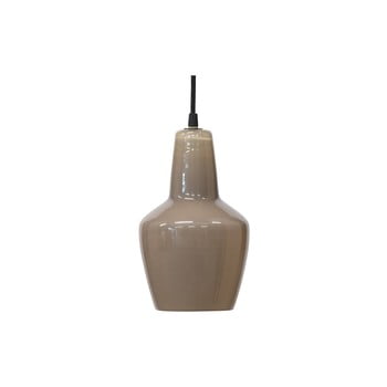 Lustră din sticlă bepurehome nougat, ø 22 cm, gri