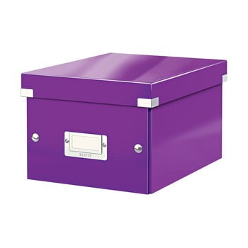 Cutie depozitare leitz universal, lungime 28 cm, violet