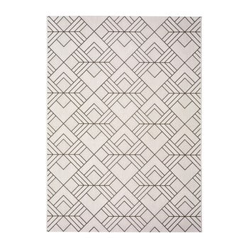 Covor pentru exterior universal silvana caretto, 120 x 170 cm, bej-alb