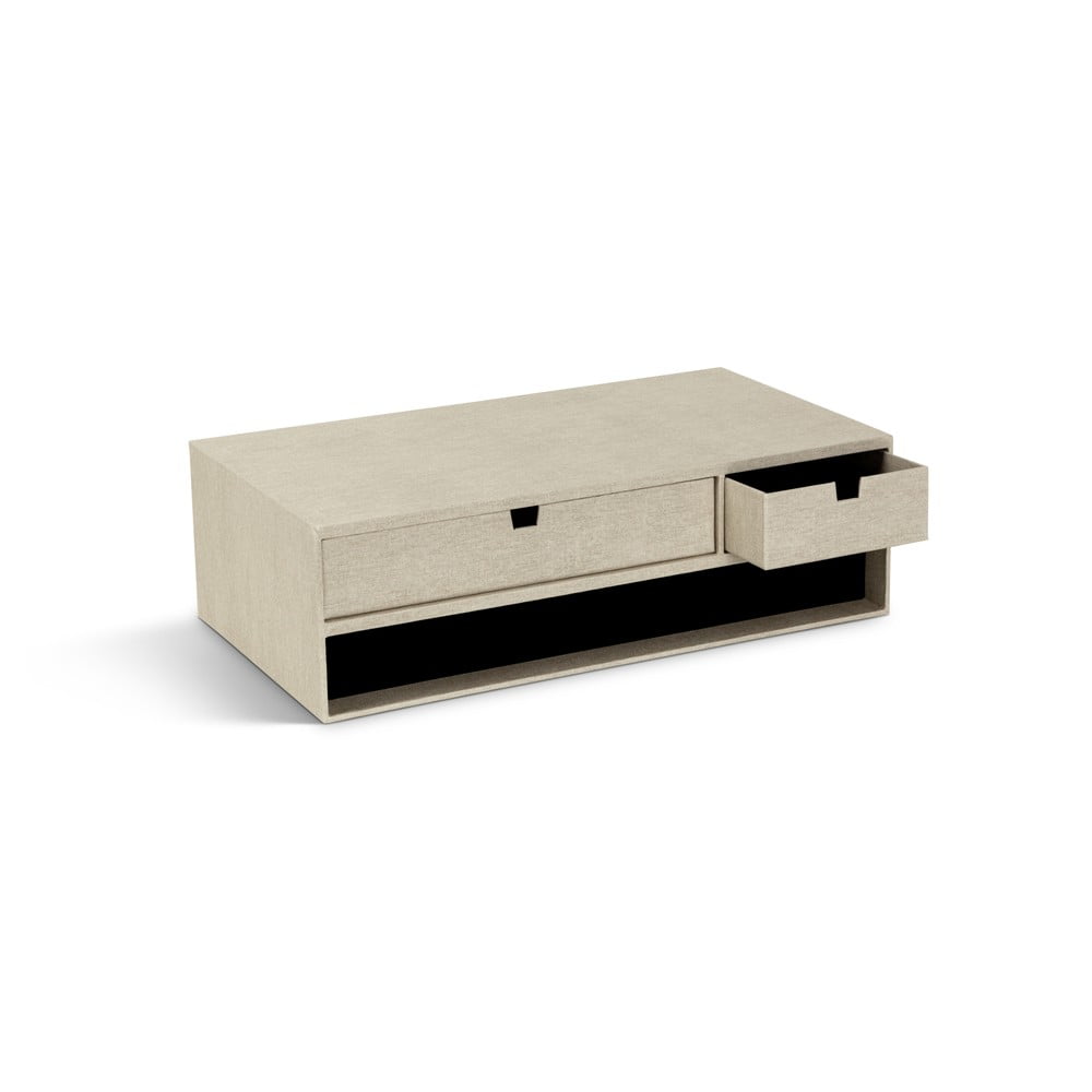 Organizator pentru sertar-pentru documente din carton Ted Canvas Paper Laminate – Bigso