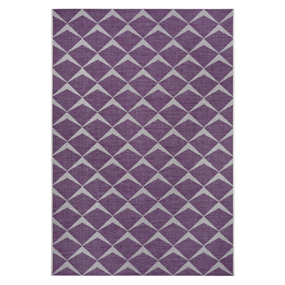 Covor adecvat pentru exterior NORTHRUGS Escala, 70 x 140 cm, violet – bej bonami.ro imagine 2022