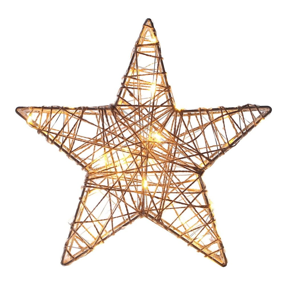 Poza Decoratiune luminoasa cu LED DecoKing Star, inaltime 26 cm
