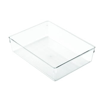 Organizator transparent idesign linus, 23 x 30,5 cm