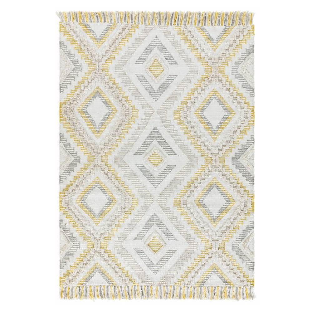 Covor Asiatic Carpets Carlton, 120 x 170 cm, galben Asiatic Carpets imagine 2022