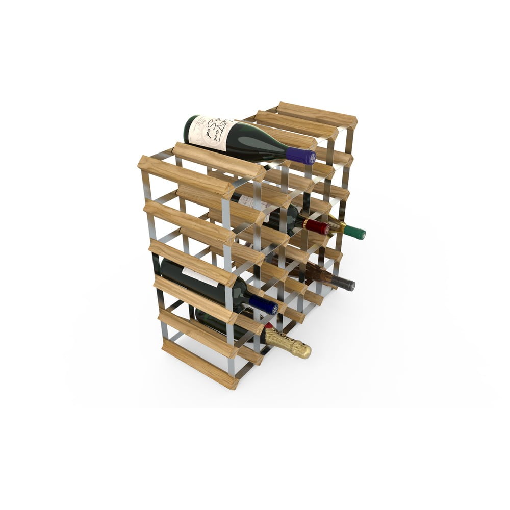 Suport din lemn pentru 30 sticle de vin - rta