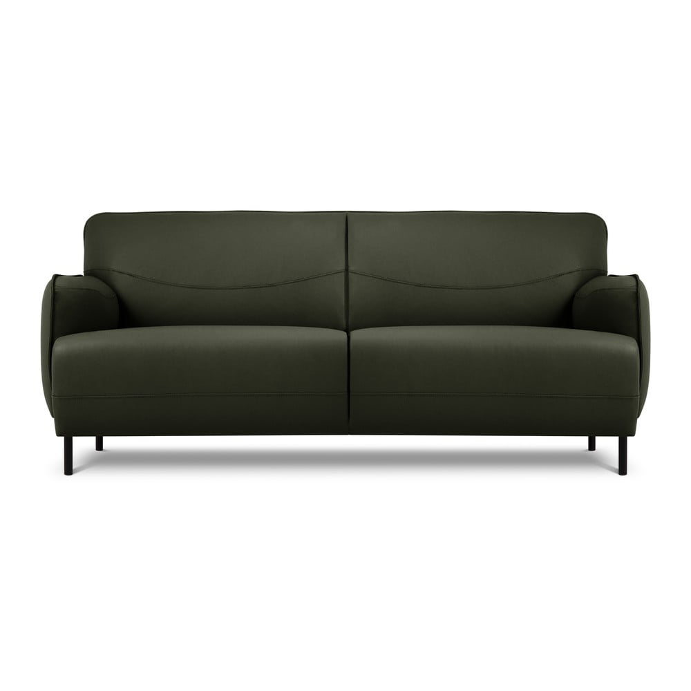 Canapea din piele Windsor & Co Sofas Neso, 175 x 90 cm, verde bonami.ro
