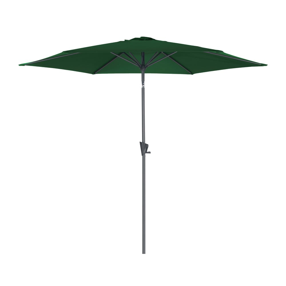 Umbrelă de soare verde-închis ø 300 cm – Rojaplast