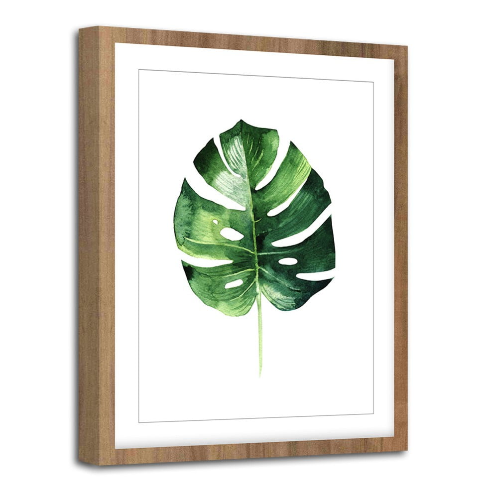 Tablou Styler Modernpik Greenery Wooden Monstera, 30 x 40 cm bonami.ro imagine 2022