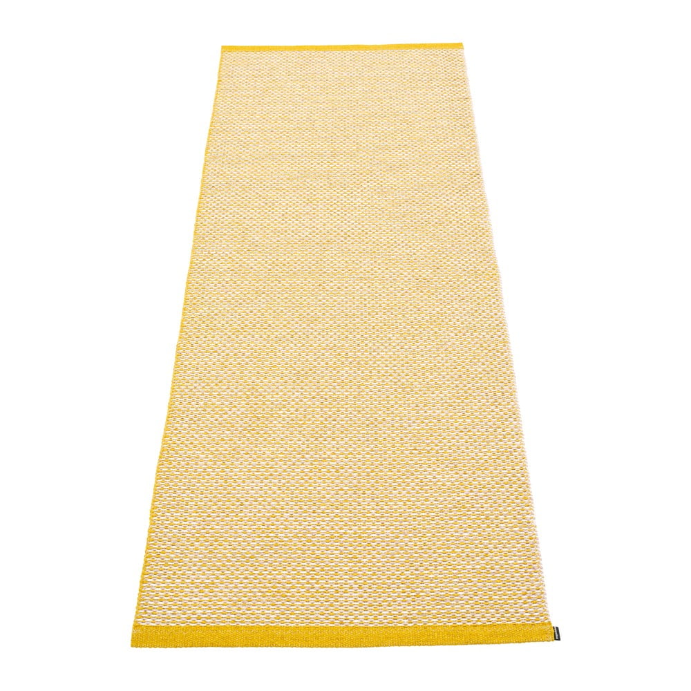 Covor tip traversă pentru interior și exterior galben muștar 70x200 cm Effi Mustard – Pappelina