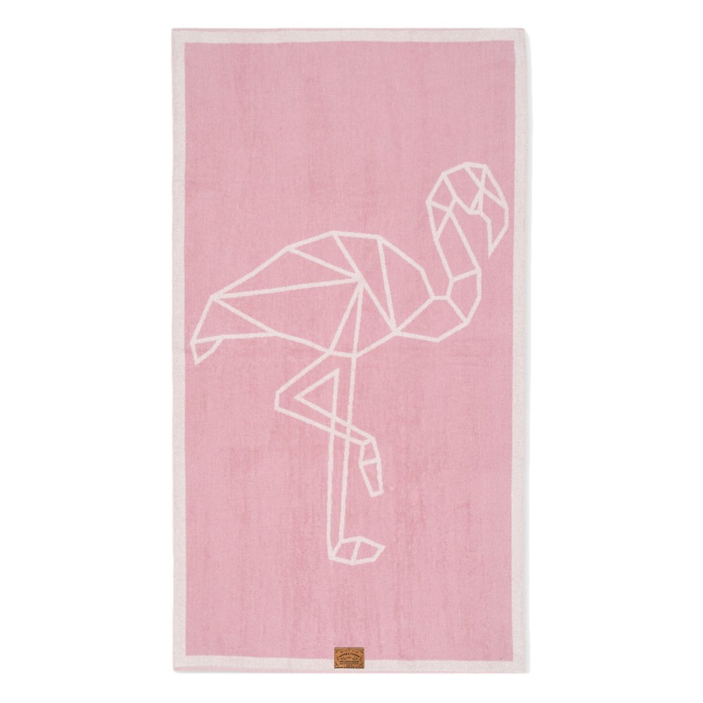 Prosip baie Hawke&Thorn Flamingo, 90x160 cm