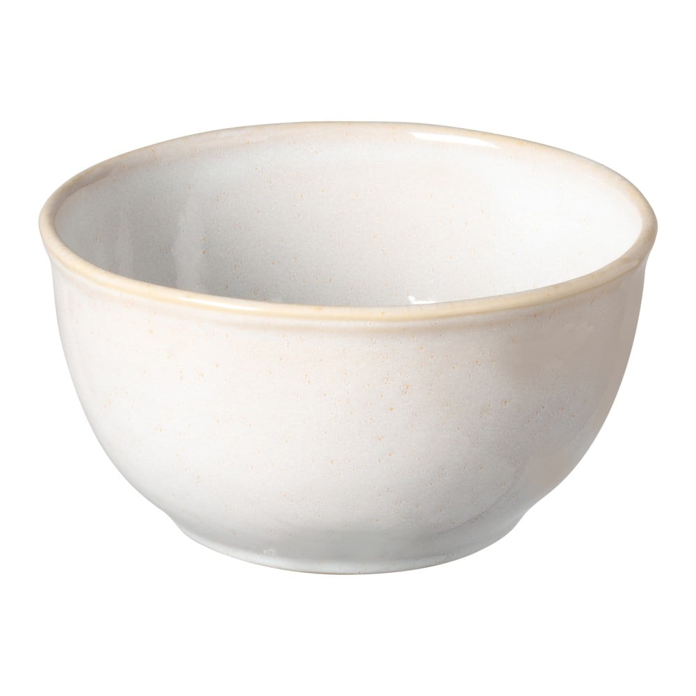 Bol din gresie ceramică Costa Nova Roda, ⌀ 16 cm, alb ⌀ pret redus