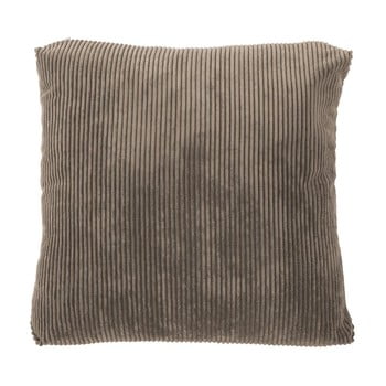 Pernă decorativă tiseco home studio ribbed, 40 x 40 cm, maro