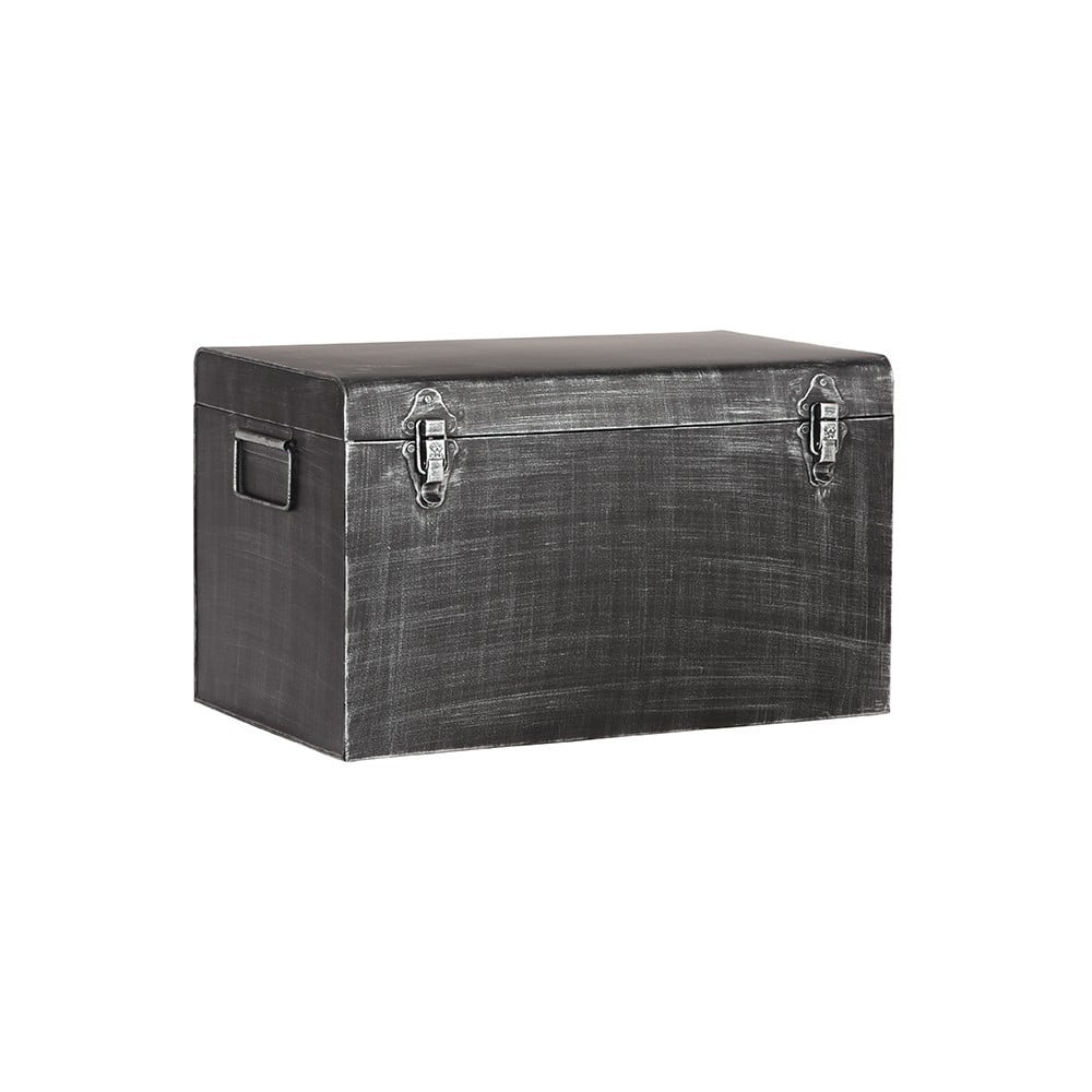 Cutie metalică pentru depozitare LABEL51, lungime 60 cm, negru bonami.ro