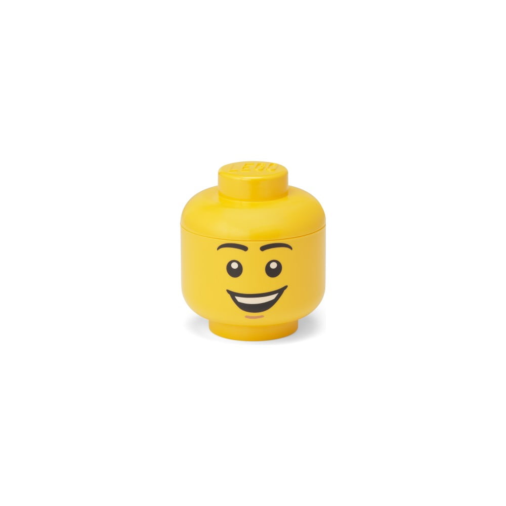 Cutie de depozitare pentru copii din plastic Head – LEGO®