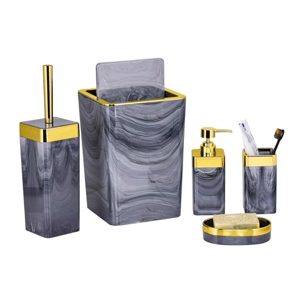  Set de accesorii de baie gri – Oyo Concept 