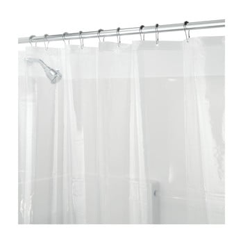 Perdea de duș transparentă idesign peva, 200 x 180 cm