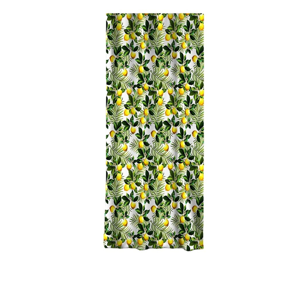 Draperie galbenă/verde 140x260 cm – mila home