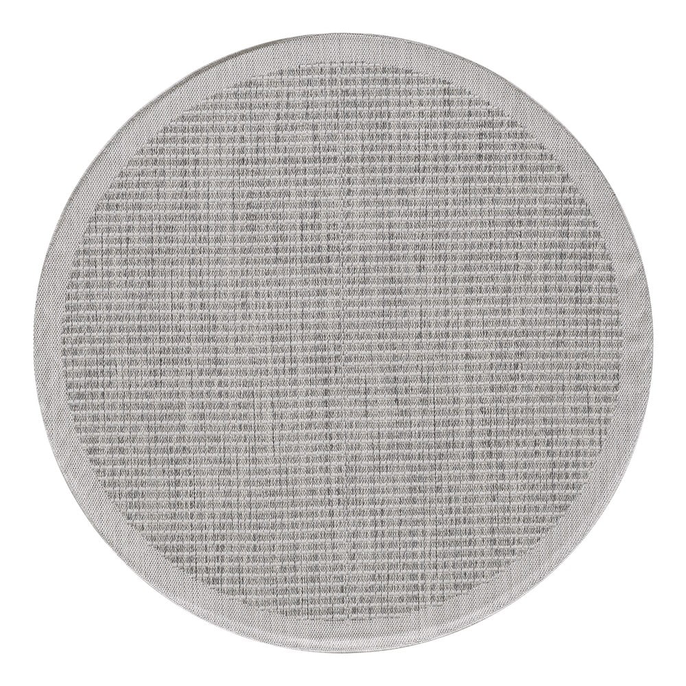 Covor de exterior gri rotund ø 160 cm Giza – Ayyildiz Carpets