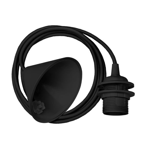 Cablu pentru lustră UMAGE Cord, lungime 210 cm, negru