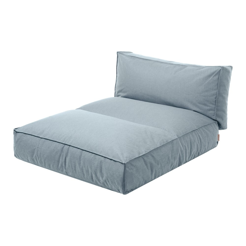 Șezlong de grădină albastru deschis capitonat STAY – Blomus