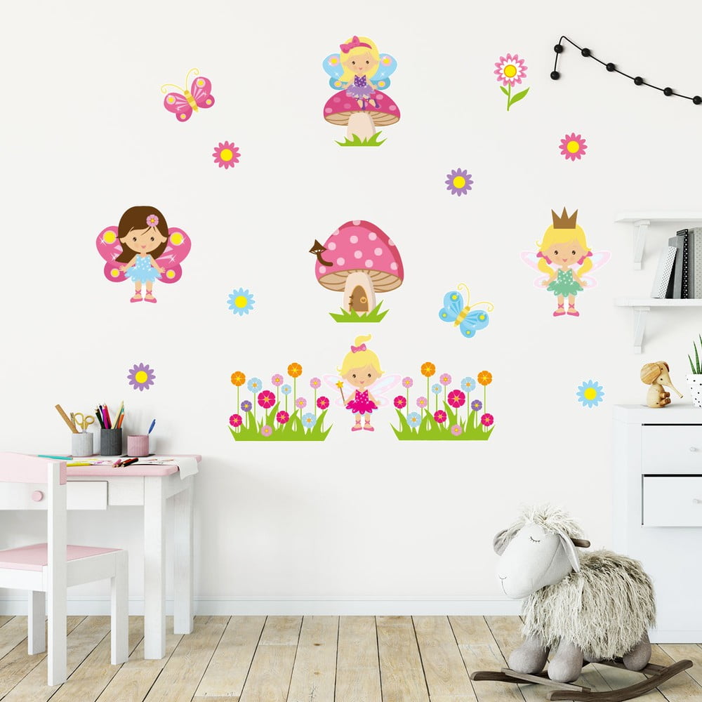Autocolant camera copiilor Ambiance Fairies Ambiance imagine 2022