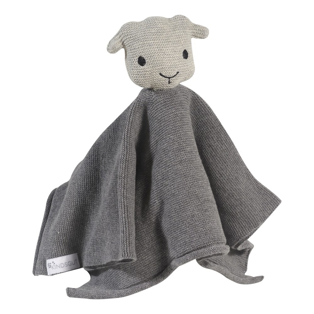 Jucărie pentru îmbrățișat din bumbac Kindsgut Sheep, gri bonami.ro