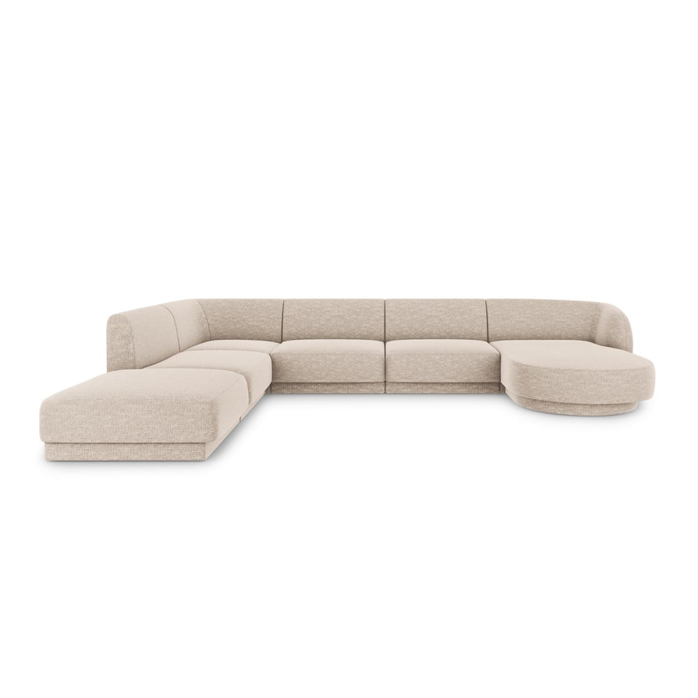 Colțar bej (pe partea stângă) miley – micadoni home