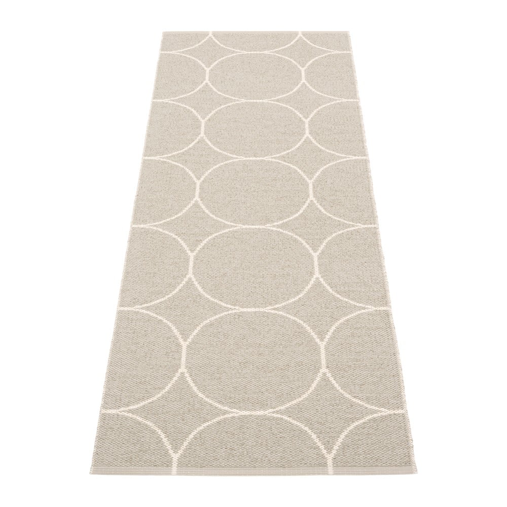 Covor tip traversă pentru interior și exterior crem 70x200 cm Boo Linen – Pappelina