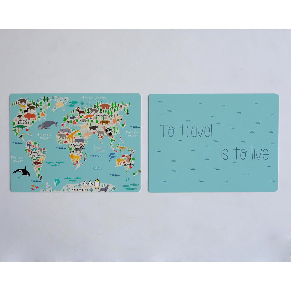 Set 2 suporturi pentru farfurie madre selva world