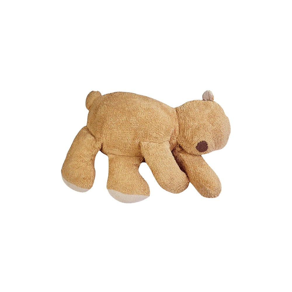 Puf de copii maro Sleepy Bear – Lorena Canals