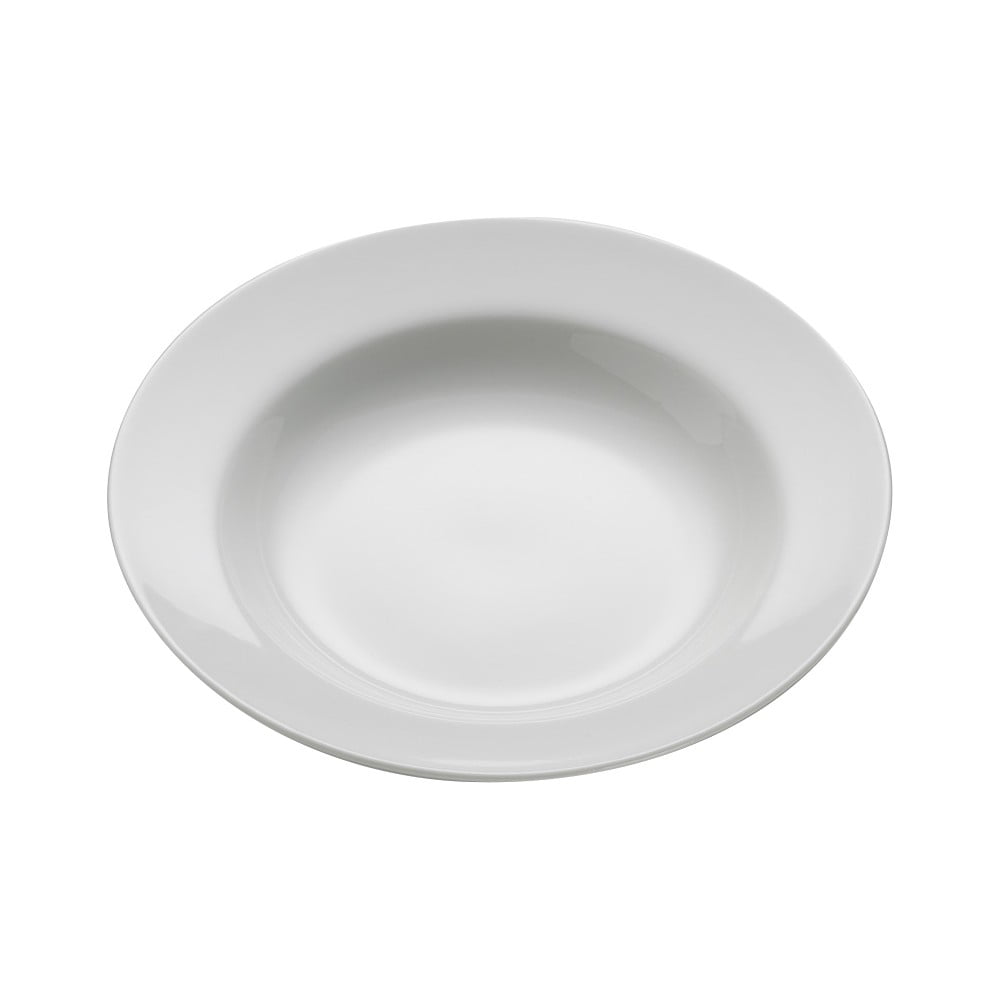 Poza Farfurie din portelan pentru supa Maxwell & Williams Basic Bistro, Ã¸ 22,5 cm, alb