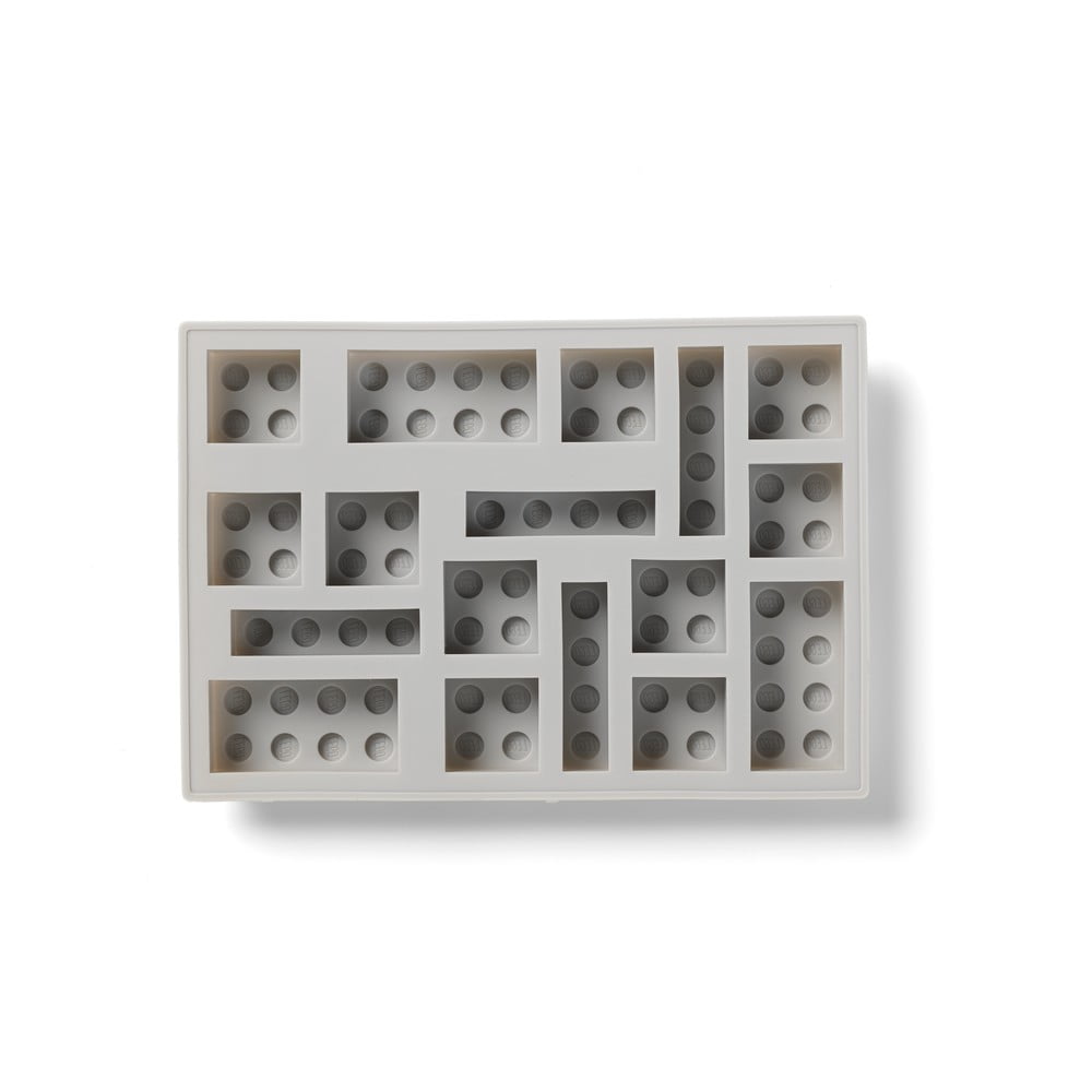 Formă din silicon pentru gheață in formă de cărămidă LEGO®, gri bonami.ro