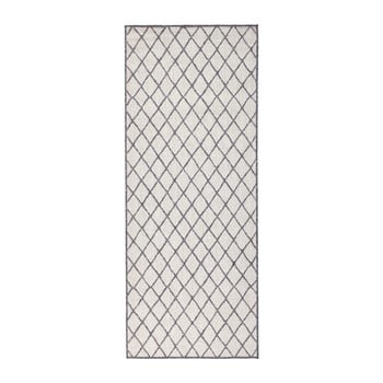 Covor adecvat pentru exterior bougari malaga, 80 x 350 cm, gri - crem