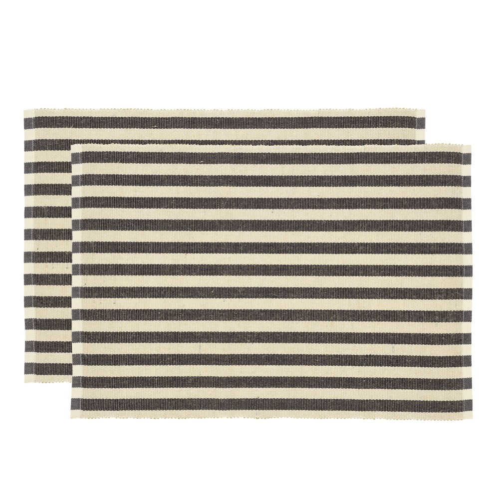  Suport pentru farfurii 2 buc. din material textil 33x48 cm Statement Stripe – Södahl 