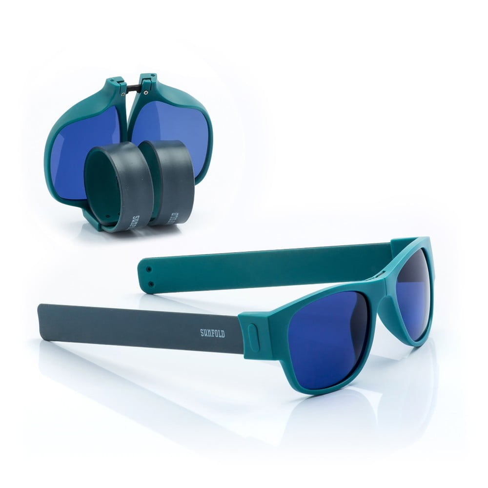 Ochelari de soare pliabili InnovaGoods Sunfold AC4, albastru