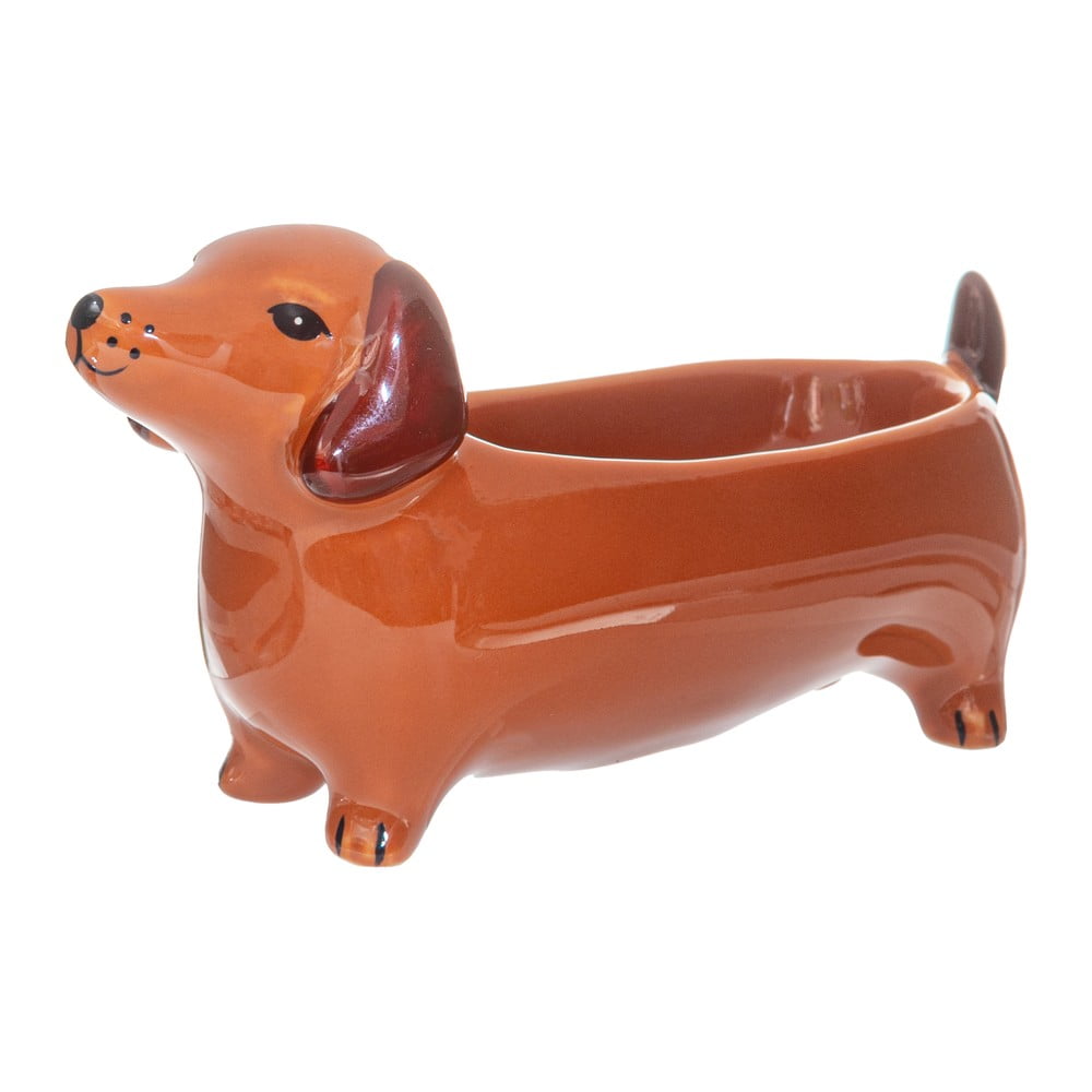 Bol decorativ din porțelan 5x14 cm Sausage Dog – Sass & Belle