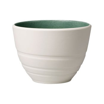 Cană din porțelan villeroy & boch leaf, 450 ml, alb-verde
