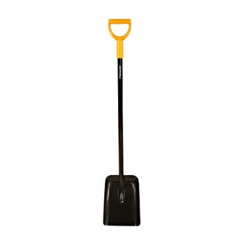 Lopată din oțel fiskars solid, negru