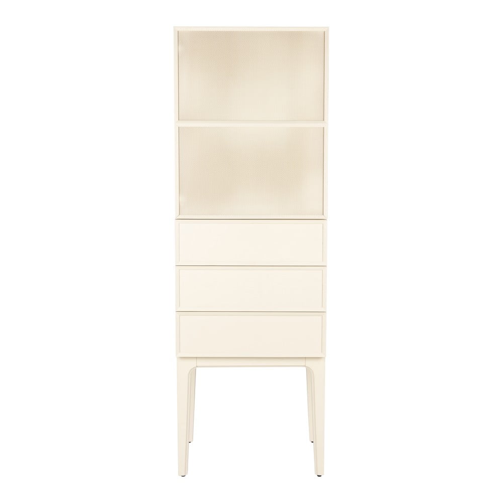 Dulap crem din lemn de stejar 60x180x45 cm June – Zuiver