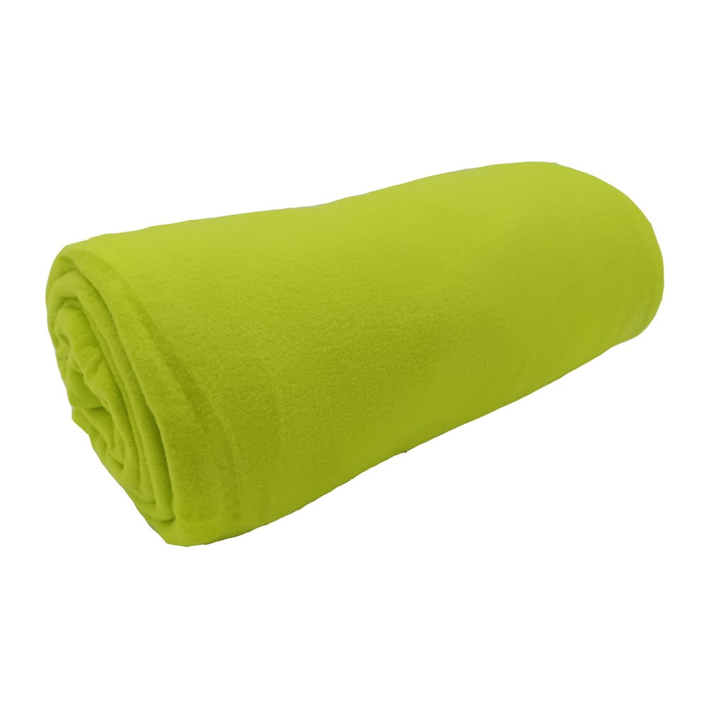 Pătură verde-deschis din polar/fleece 150x200 cm Plain – JAHU collections