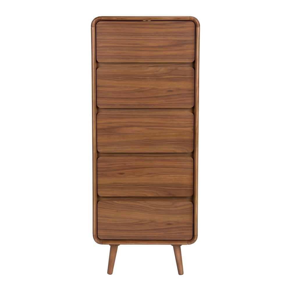 Comodă maro din lemn de frasin 45x112x40 cm Rise – Zuiver