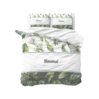 Lenjerie din bumbac pentru pat dublu pure cotton botanical dreams, 240 x 200 cm
