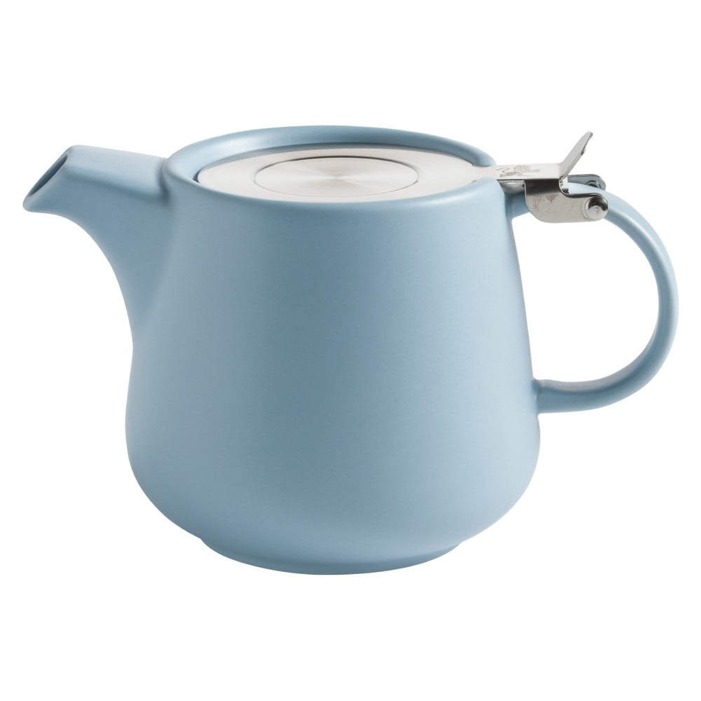 Ceainic din porțelan cu strecurătoare Maxwell & Williams Tint, 600 ml, albastru bonami.ro