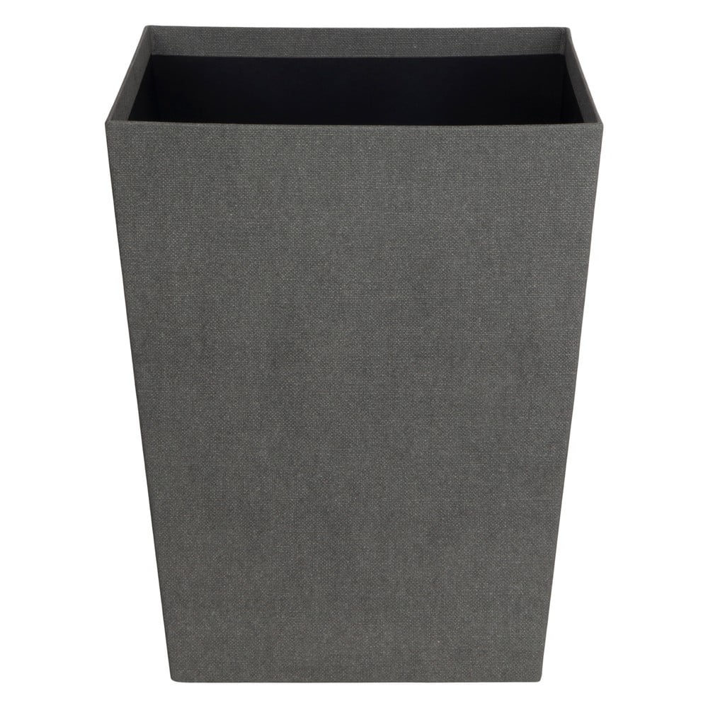 Coș de gunoi gri Sofia Canvas Paper Laminate – Bigso