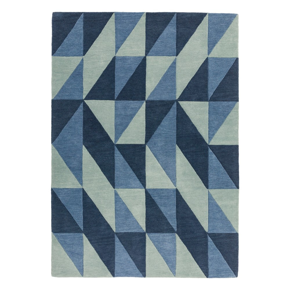 Covor Asiatic Carpets Flag, 120 x 170 cm, albastru
