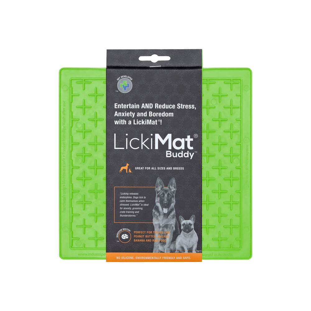  Covoraș de lins pentru animale de companie Buddy Green – LickiMat 