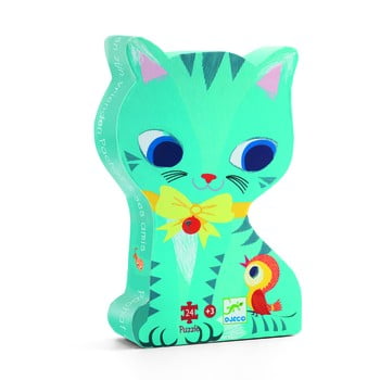 Puzzle pentru copii djeco pisică